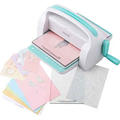 Image de VEVOR Machine de Découpe et Gaufrage Manuelle Embossage 226 mm Kit Scrapbooking