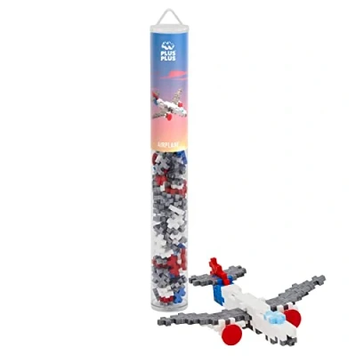 Image de Jeu de construction Plus Tube Avion 100 pièces