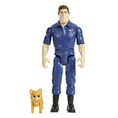 Image de Figurine articulée Disney Pixar Buzz l&#039;éclair combinaison de pilote 12 cm