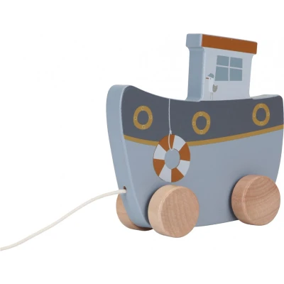 Afbeelding van Little Dutch Trekfiguur Boot Sailors Bay