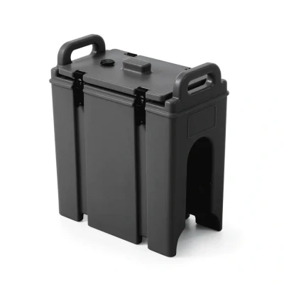Afbeelding van Hendi Geïsoleerde drankendispenser met tap, PET (Polyethyleentereftalaat), Zwart, 42(b)x23(d)x47(h)cm, 877869