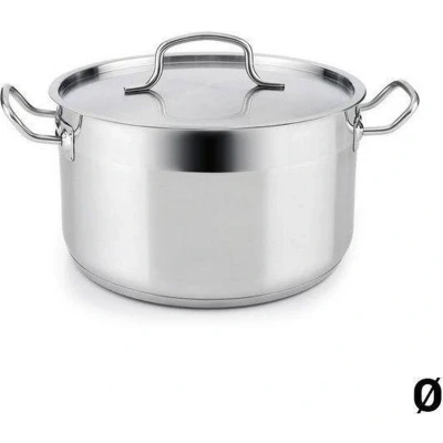 Afbeelding van Casserolepan met deksel Quid Azzero Roestvrij staal Afmetingen 30 cm