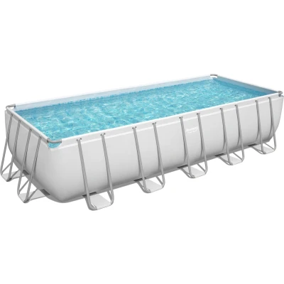 Afbeelding van Bestway Opzetzwembad Power Steel Set Rechthoek 640 x 274 132 cm
