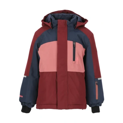 Afbeelding van Zigzag Outdoorjas voor kinderen, Maat: 98, Bordeaux