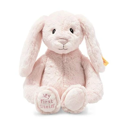Afbeelding van Steiff Bunny Soft Cuddly Friends My First Lapin Hoppie, 242359, Rosa, 1 Count (1 stuk)