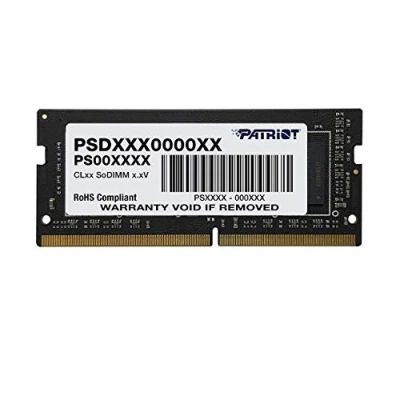 Afbeelding van Patriot Signature PSD416G240081S Geheugenmodule GB DDR4 (1 x 16GB, 2400 MHz, RAM, SO DIMM), RAM