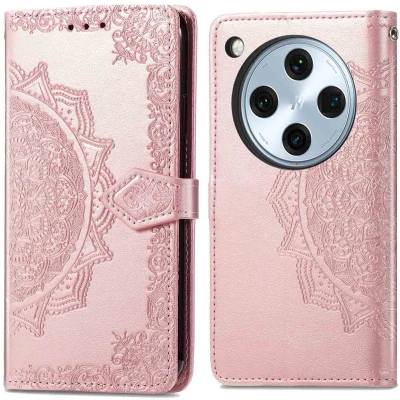 Afbeelding van imoshion Hoesje Geschikt voor Oppo Find X8 Mandala Bookcase Rosé Goud