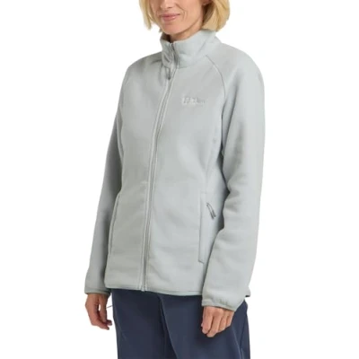 Afbeelding van Jack Wolfskin Moonrise Fleecejas, Dames, Maat: Medium, Cool grey