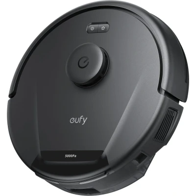 Afbeelding van eufy Clean L60 robotstofzuiger, ultrasterke zuigkracht van 5000 Pa, iPath lasernavigatie, voor diepe vloerreiniging, ideaal haren en harde vloeren