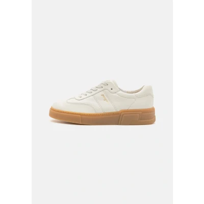Afbeelding van Paul Green Sneakers laag, Dames, Maat: 36, Cream Leer
