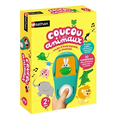 Afbeelding van Educatief Spel Nathan Hello Animals Muzikaal