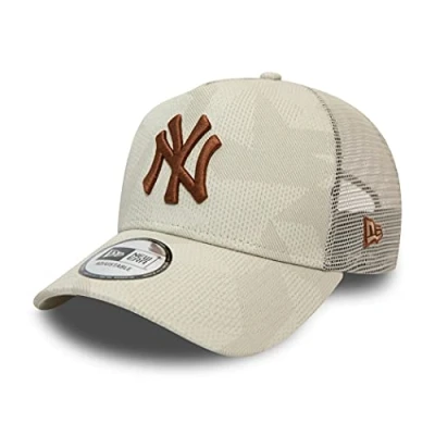 Afbeelding van New Era York Yankees verstelbare truckerpet met A profiel, camouflage (camo essential)