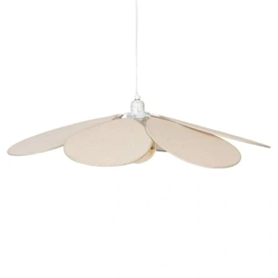 Afbeelding van Atmosphera Interieurontwerper hanglamp Naya bloemblaadjes Boheemse stijl metalen kroonluchter voor slaapkamer, woonkamer, entree, kantoor in hoogte verstelbaar