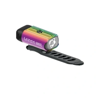 Afbeelding van Lezyne Hecto Drive 500XL Oplaadbare LED fietslamp 8 standen tot 500 Lumen Accu 20 uur Waterdicht Neo metallic