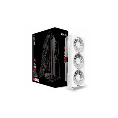 Afbeelding van Grafische kaart. XFX SWIFT RX 9060XT OC Wit 3 FAN 16GB