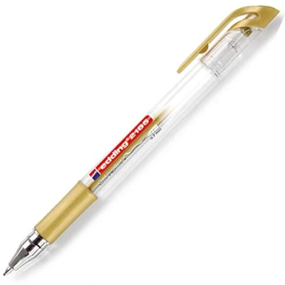 Afbeelding van edding 2185 gelpen goud 1ST 0,7 mm / 4 2185053