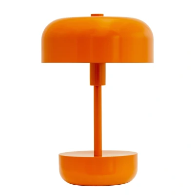Afbeelding van Haipot Oranje LED oplaadbare tafellamp