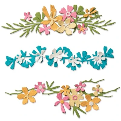Afbeelding van Sizzix Thinlits Die by Olivia Rose Woodland Borders (7pcs) (666251)