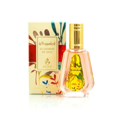 Image de Eau de Parfum Arab en Spray 50 ml Pour Femme Fabriqué à Dubai Senteur Oriantal (Le Jasmine)