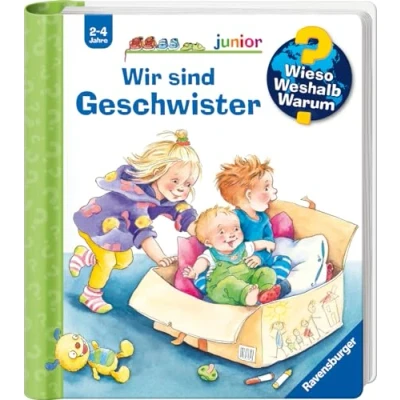 Afbeelding van Wieso? Weshalb? Warum? junior, Band 29: Wir sind Geschwister