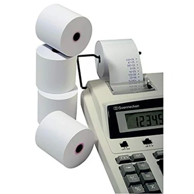 Afbeelding van 5 x extra wielen 57 mm breed, 40 m lang, houtvrij, Ø 12 (kern), PG = rollen
