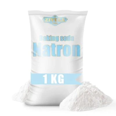 Afbeelding van Natriumbicarbonaatpoeder, 1000 g, natriumzout, 1 kg bakpoeder E500, 100% zuiver, geschikt voor levensmiddelen