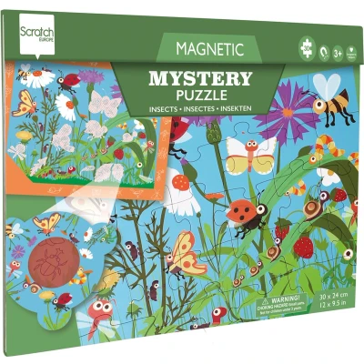 Afbeelding van 2 In 1 Magnetische Puzzel Mystery Game Insect