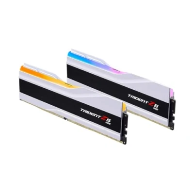 Afbeelding van G.Skill DDR5 64GB PC 6000 CL28 KIT (2x32GB) 64 TZ5RW RGB (2 x 32GB, 6000 MHz, RAM), RAM, Wit