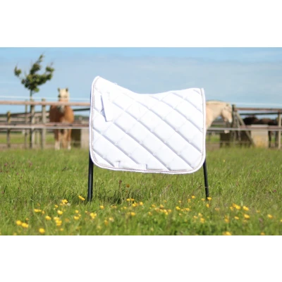 Image de HB Ruitersport Tapis de Selle Sparkling Glitter Dressuur Blanc