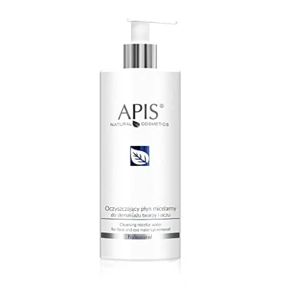 Afbeelding van Apis Cleansing Micellar Water Liquid For Face And Eyes Makeup Remover 500Ml
