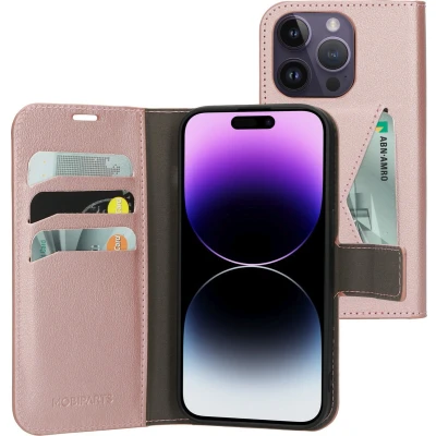 Afbeelding van Mobiparts Classic Wallet Case Apple iPhone 14 Pro Pink