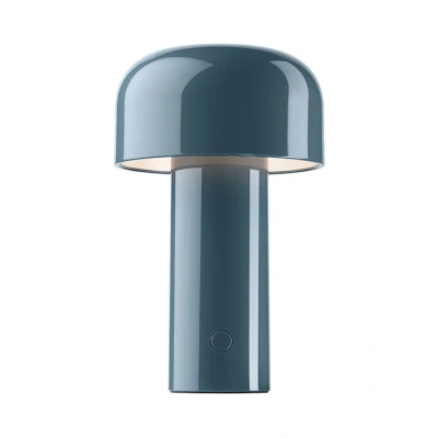 Afbeelding van Flos Bellhop Battery Tafellamp Grijsblauw Pot Interieur
