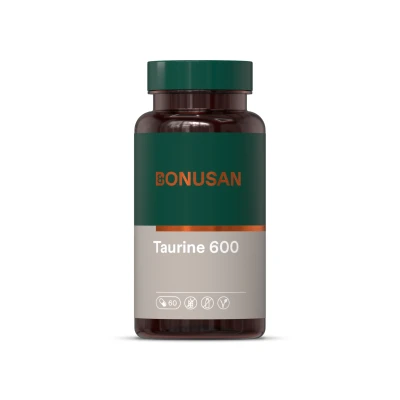 Afbeelding van Bonusan Taurine 600mg Capsules