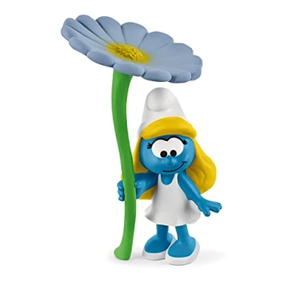 Afbeelding van schleich de Smurfen Smurfin met Bloem 20828