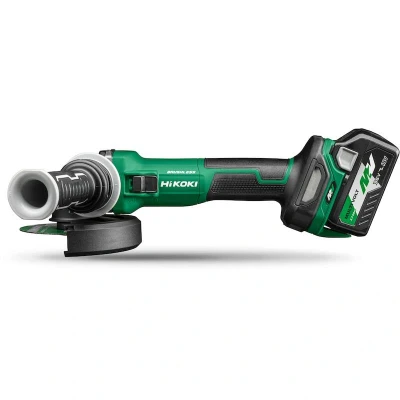 Afbeelding van HIKOKI G3613DEWQZ 36V haakse accu slijper 125 mm in HSC III koffer (2 x 2.5/5.0 MultiVolt en lader)