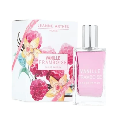 Image de JEANNE ARTHES Parfum Femme La Ronde des Fleurs Vanille Framboise Eau de Flacon Vaporisateur 30 ml Fabriqué en France à Grasse