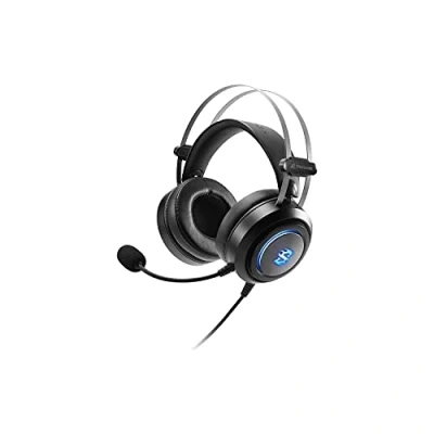 Image de Casque Audio Sharkoon SGH30 Filaire 92dB USB Simili Cuir Noir