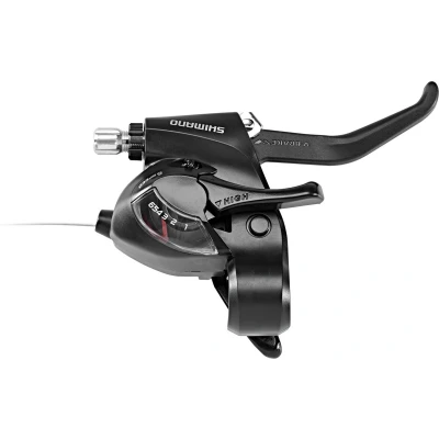 Afbeelding van Shimano Versteller (rechts) met remhendel 6 speed ST EF41 zwart