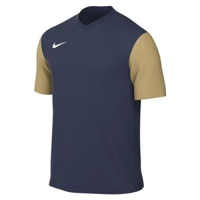 Afbeelding van Nike M Nk Df Tiempo Prem II JSY SS Jersey voor heren, marineblauw goud,