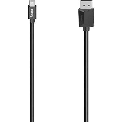 Afbeelding van Hama Video Kabel Mini Dp Stekker Displayport Ultra Hd 4K 1,50 M