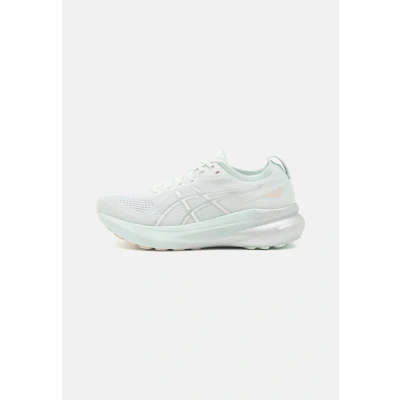 Afbeelding van Asics Gelkayano 31 Hardloopschoenen voor op de weg, Heren, Maat: 45, Pure aqua/pure silver Textiel/ synthetisch