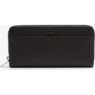 Afbeelding van Lacoste Chantaco Classics Portemonnee, Dames, Maat: One Size, Noir