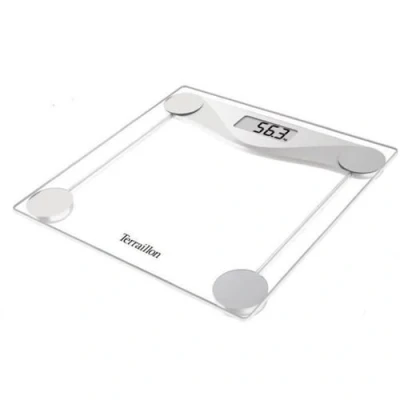 Image de Pese Personne Electronique Terraillon Tx5000 Verre 180 Kg Max Graduation 100G Écran Lcd