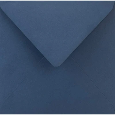 Afbeelding van Netuno 25 blauwe vierkante enveloppen, 153 x mm, 115 g, Sirio Color Blu, kleurrijke decoratief, elegante enveloppen voor brieven, uitnodigingen, bruiloft, Kerstmis, wenskaarten,