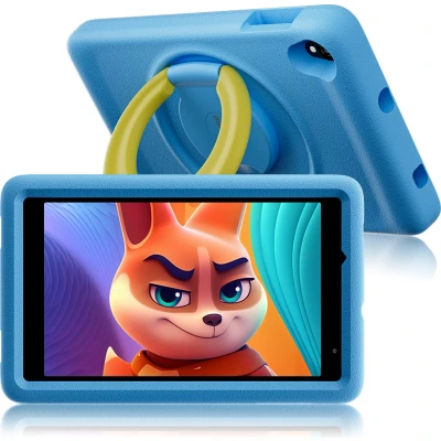 Afbeelding van Blackview Tab A5 Kids 8 inch Android 14 Tablet 9(3+6)GB+64GB 4G DUAL SIM 5100mAh WiFi, Bluetooth, Ouderlijk toezicht, Box speaker Blauw