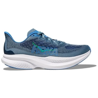 Afbeelding van HOKA MACH Hardloopschoenen voor op de weg, Heren, Maat: 44, Downpour/thunder cloud Textiel/ synthetisch