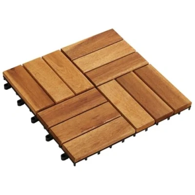 Afbeelding van Terrastegels acaciahout 30 x cm (10 stuks)