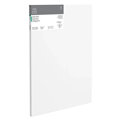 Afbeelding van Winsor &amp; Newton 6206032 professioneel frame van katoenmix, 385 g/m², drievoudig gegrond, middelgrote korrel, ideaal voor olieverf en acrylverf, 60 x 80 cm