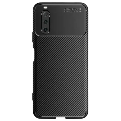 Afbeelding van Just in Case Rugged TPU Back Cover Zwart Sony Xperia 10 IV
