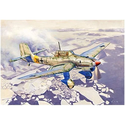 Afbeelding van 1:24 Trumpeter 02422 Junkers Ju 87B 2/U4 Stuka Plastic Modelbouwpakket